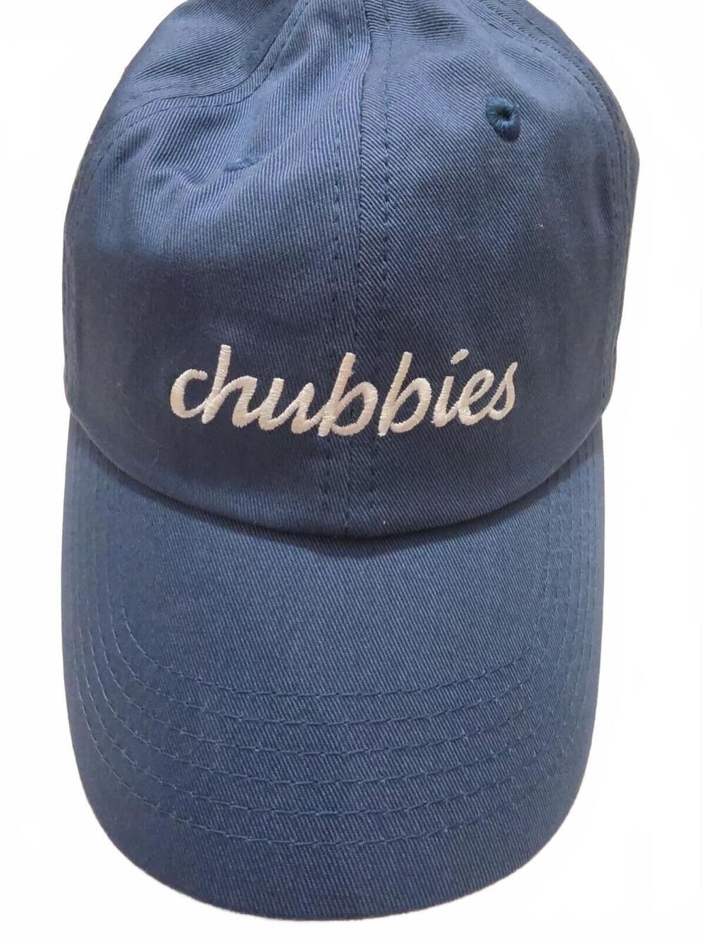 Chubbies Blue Hat Cap Strap back New Chubster Preppy